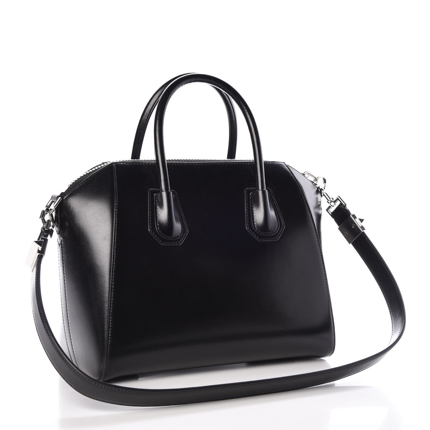 Givenchy Shiny Lord Calfskin Small Antigona Black 3 of 7