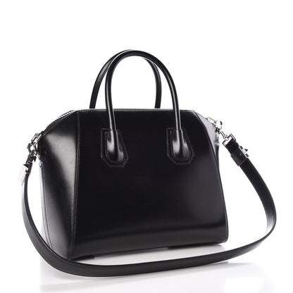 Givenchy Shiny Lord Calfskin Small Antigona Black 3 of 7