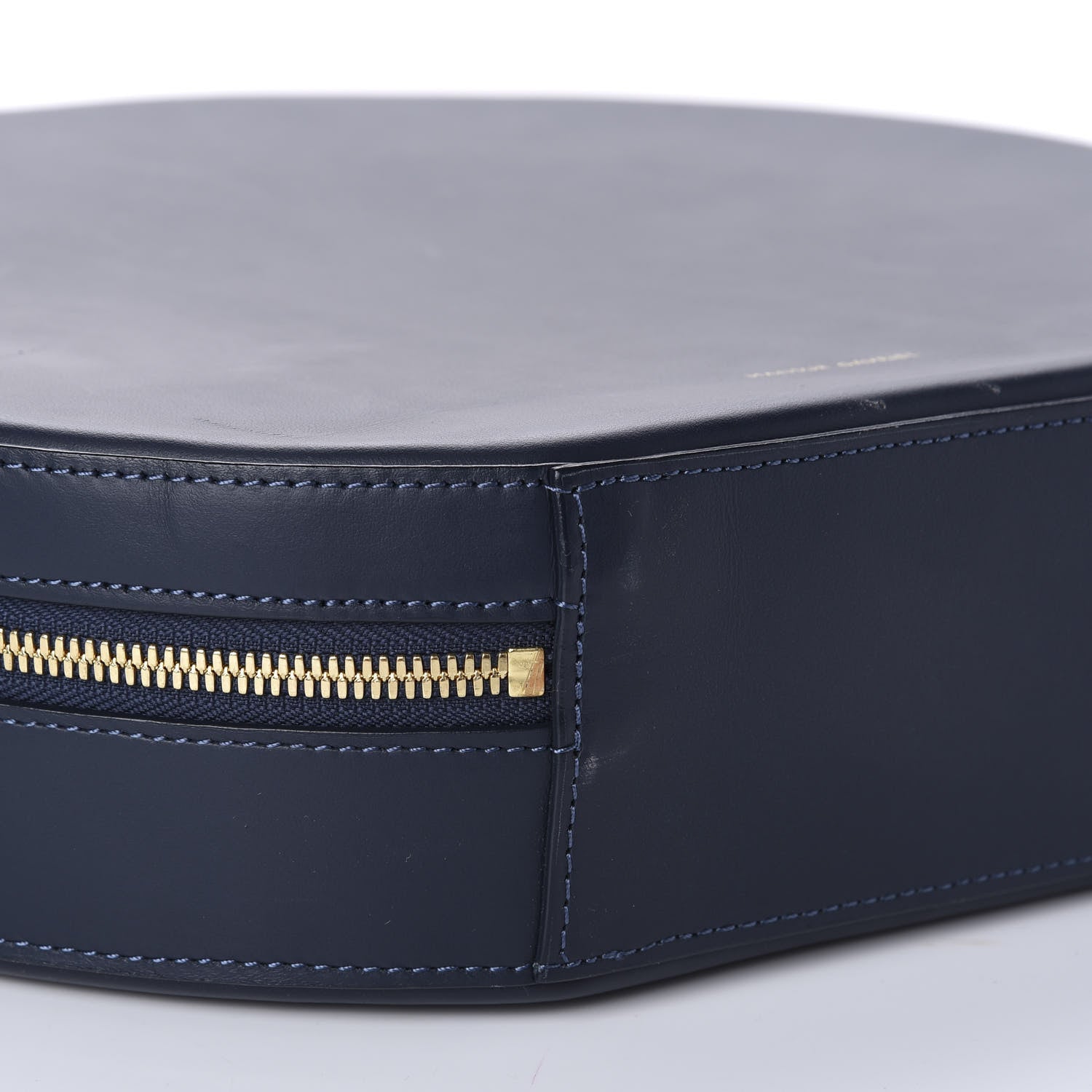 Mansur Gavriel Calfskin Circle Bag Navy 6 of 9