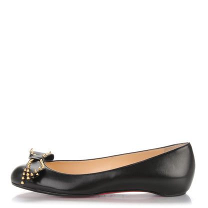 Christian Louboutin Nappa Ballalarina Flats 37 Black 1 of 6