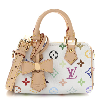 Louis Vuitton LV X TM Monogram Multicolor Nano Speedy White 1 of 10