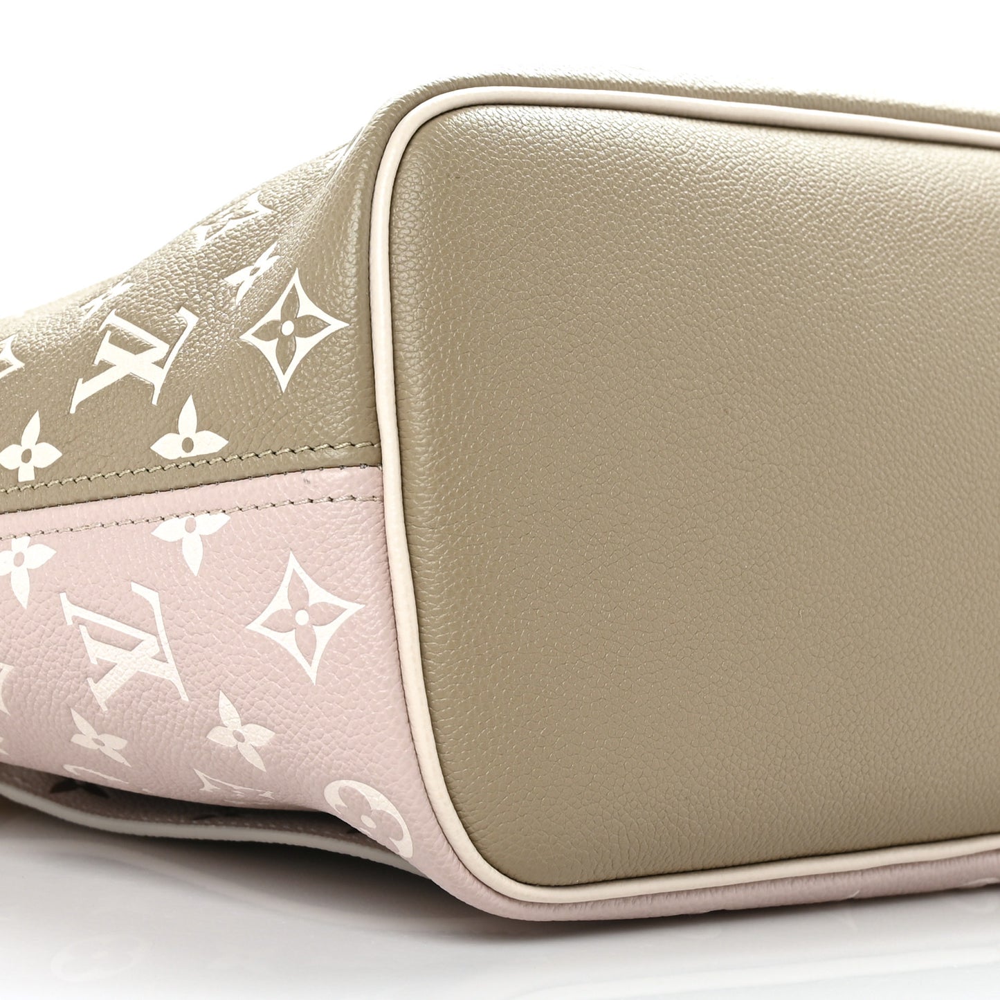 Empreinte Monogram Spring In The City Neverfull MM Kaki Beige Cream
