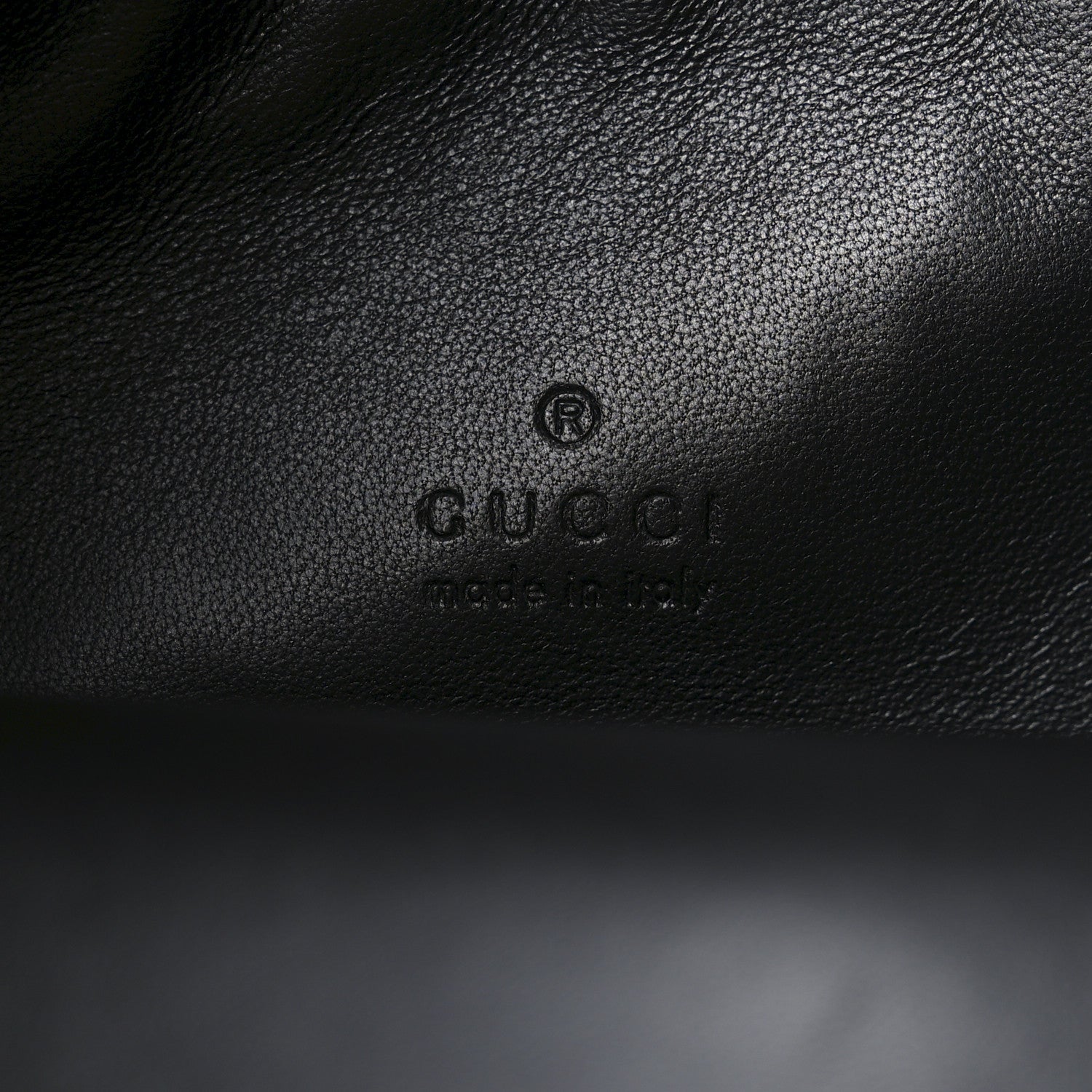 Gucci Suede Micro GG Calfskin B Medium Shoulder Bag Arabella Black 6 of 10