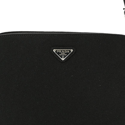 Prada Fabric Structured Shoulder Bag Black 6 of 8