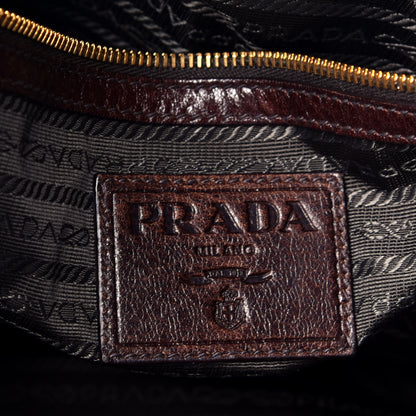 Prada Cervo Antik Hobo Cacao Sfumato 6 of 8