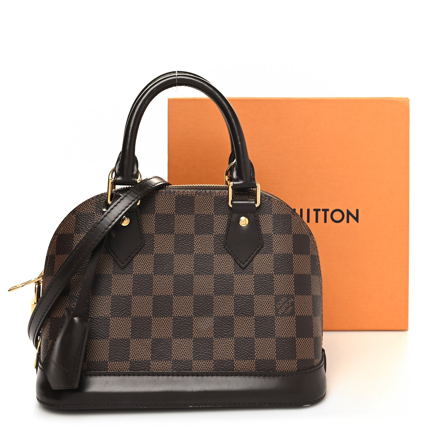 Louis Vuitton Damier Ebene Alma BB 10 of 10