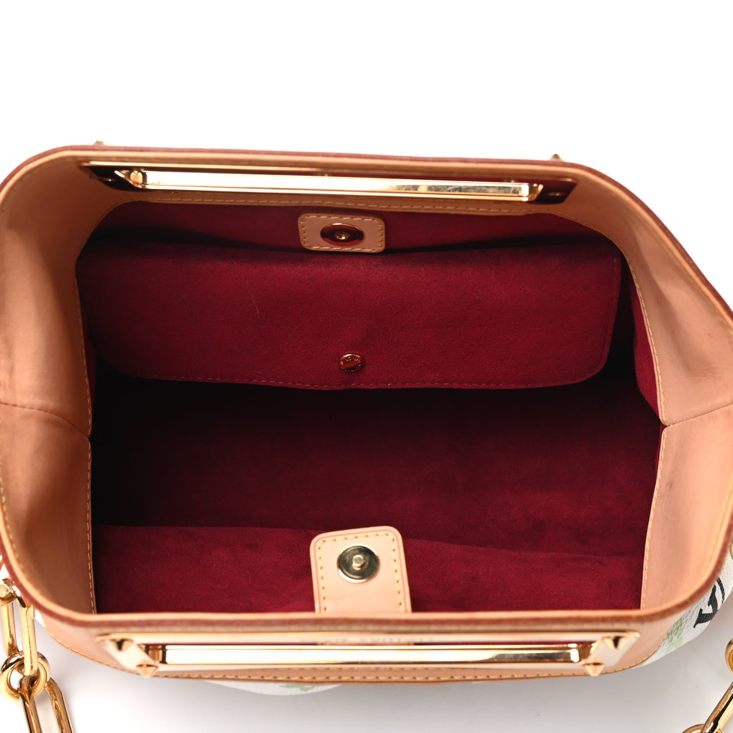 Louis Vuitton Monogram Multicolor Judy MM White 5 of 10