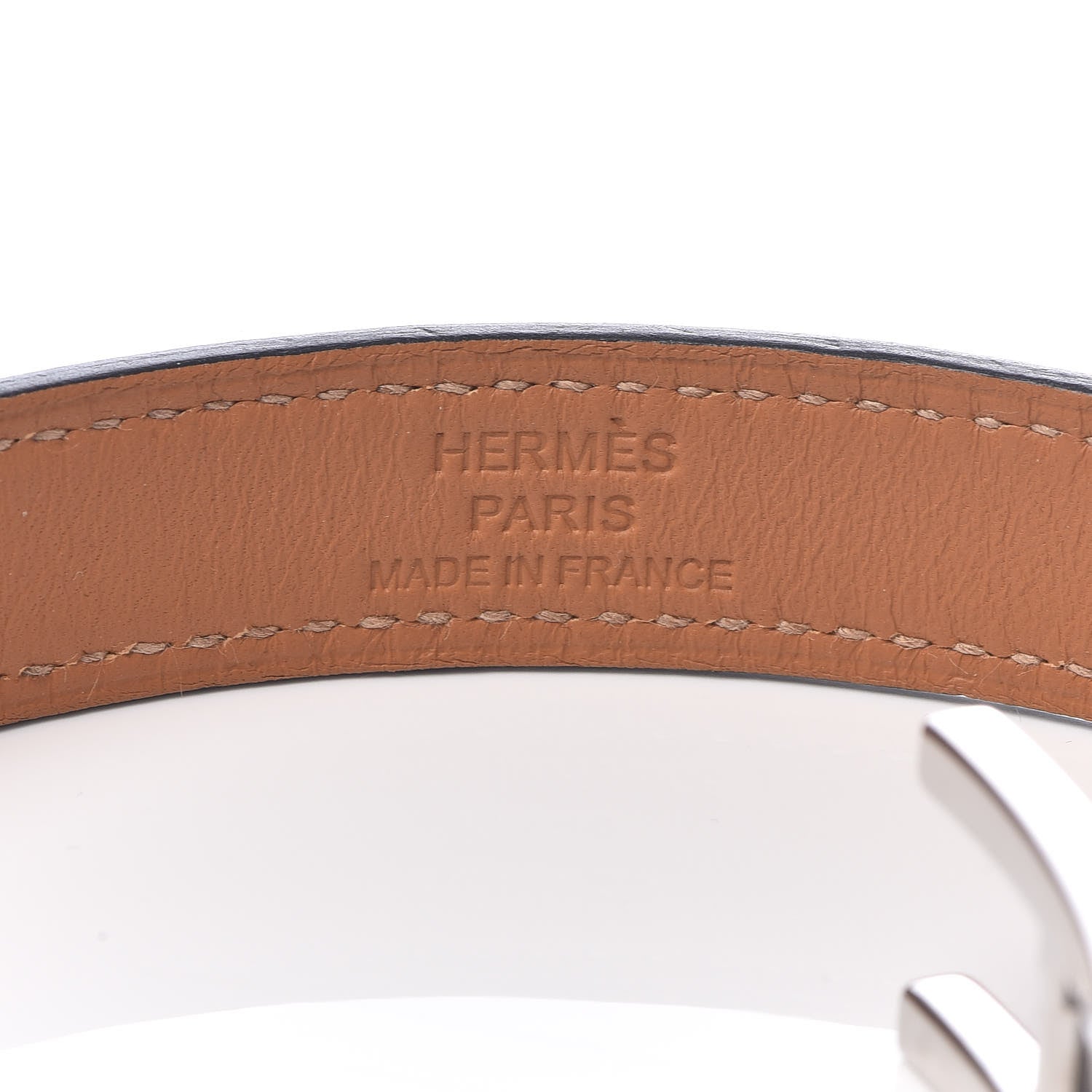 Hermes Box Drag Double Tour Bracelet T1 Black 4 of 6