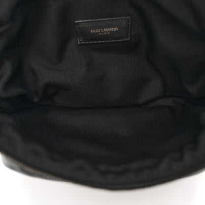 Saint Laurent Lambskin Logo Ripstop Body Belt Bag Black 5 of 11