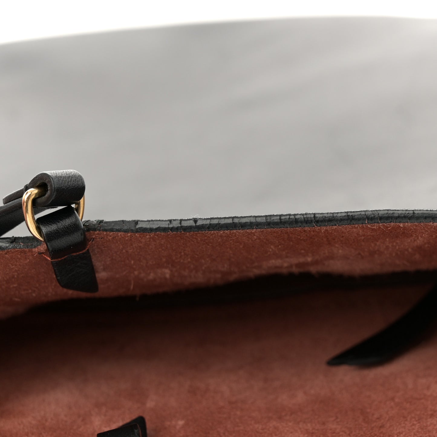 Supple Calfskin Hobo Black
