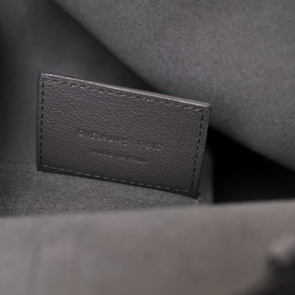 Saint Laurent Calfskin Large Shopping Tote Dark Grey 8 of 27