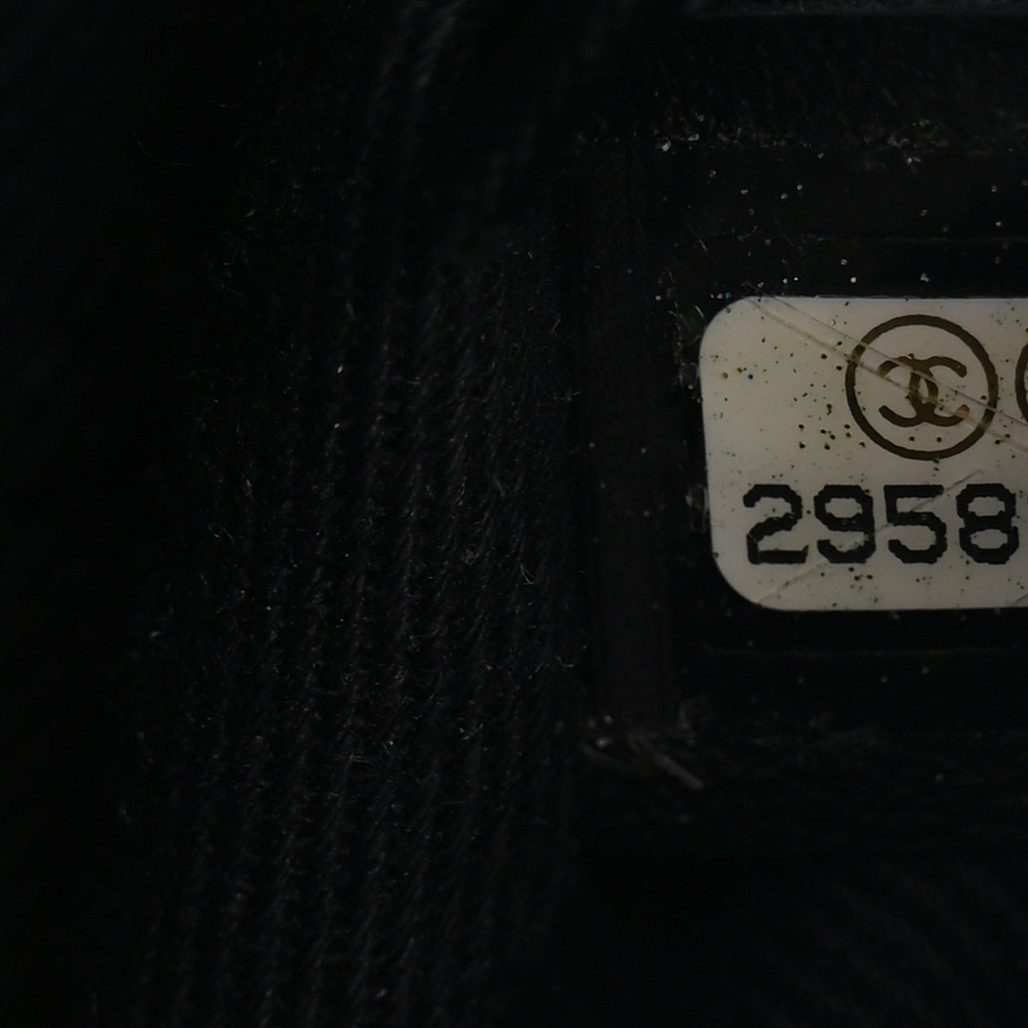 Calfskin Quilted CC Uniform Flap Belt Bag Black