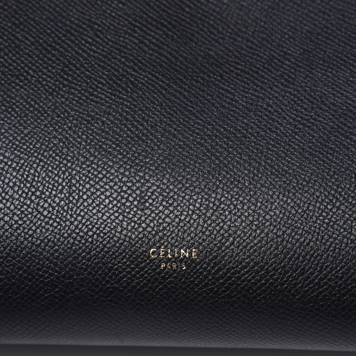 Grained Calfskin Small Belt Bag Black