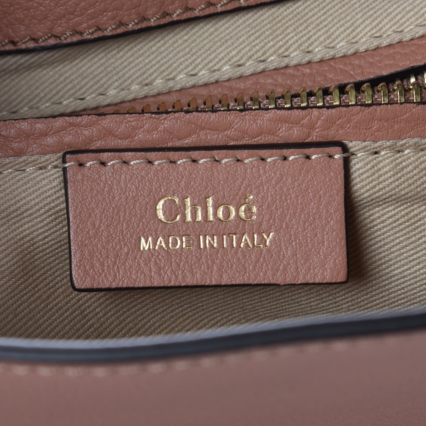 Suede Calfskin Small Faye Backpack Nougat