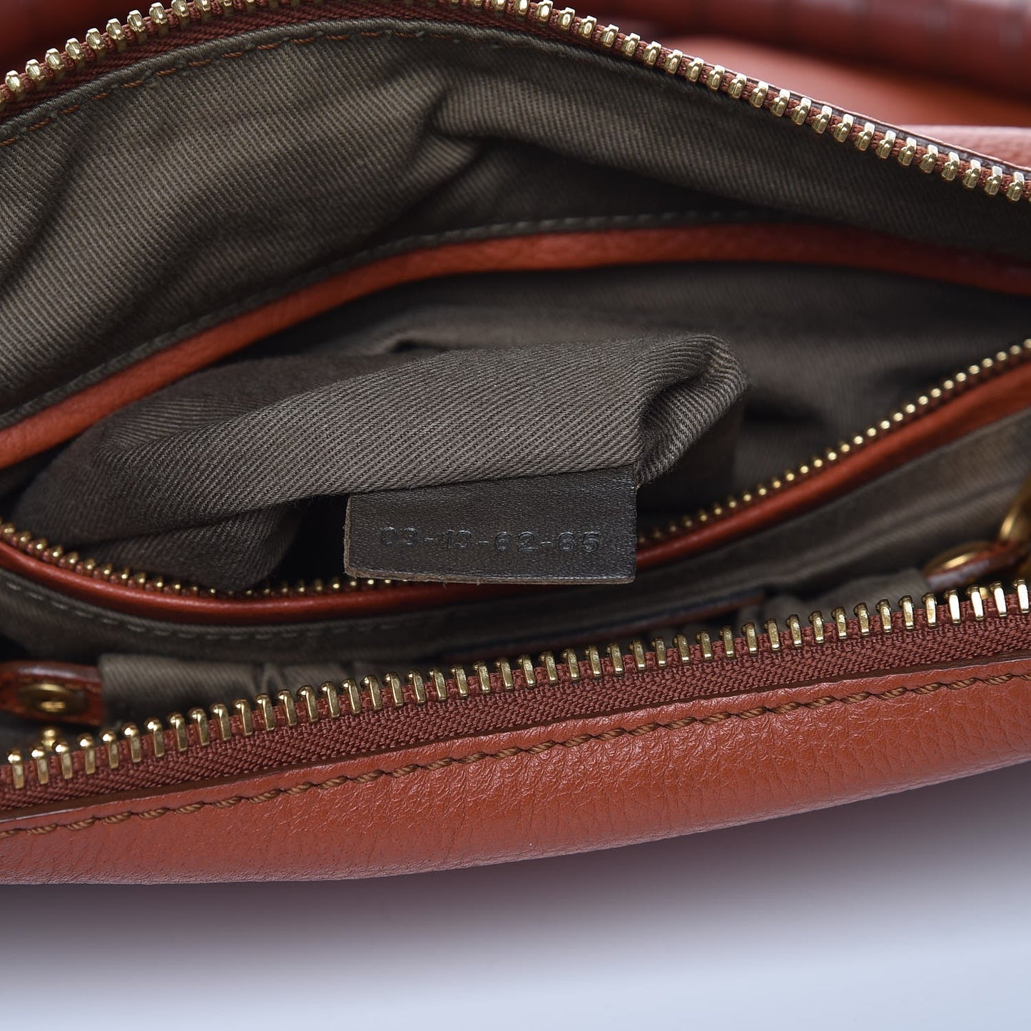 Calfskin Medium Marcie Satchel Tan