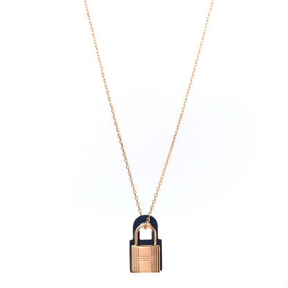 Hermes Swift Small O'Kelly Pendant Necklace Deep Blue 1 of 8