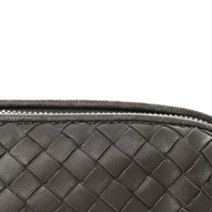 Bottega Veneta Nappa Intrecciato Nodini Crossbody Messenger New Light Grey 13 of 16