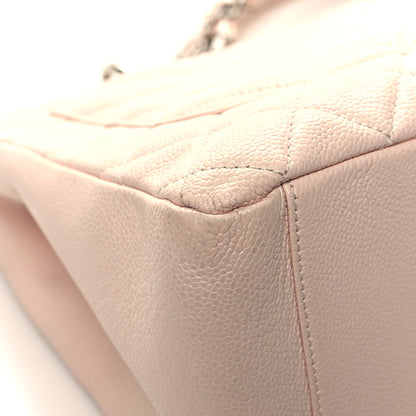 Chanel Caviar Quilted Grand Shopping Tote GST Light Pink 12 of 15