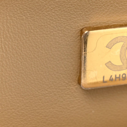 Chanel Suede Calfskin Souplissimo Maxi Flap Dark Beige 7 of 10