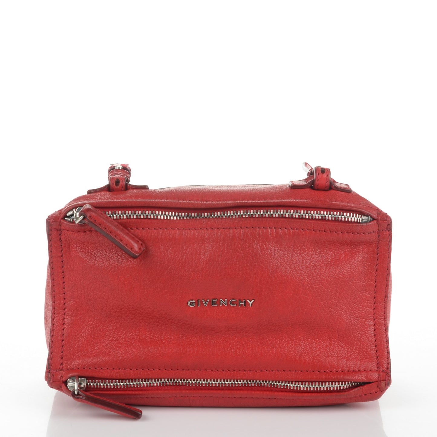 Sugar Goatskin Mini Pandora Red