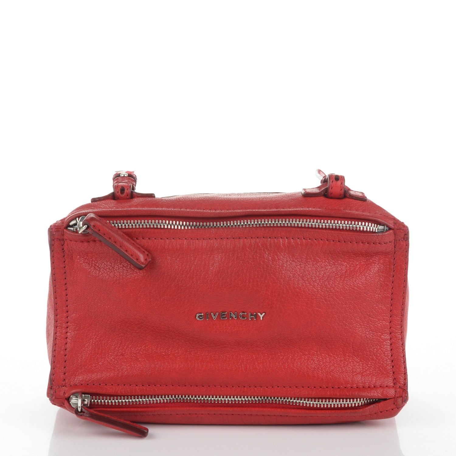 Givenchy Sugar Goatskin Mini Pandora Red 1 of 11
