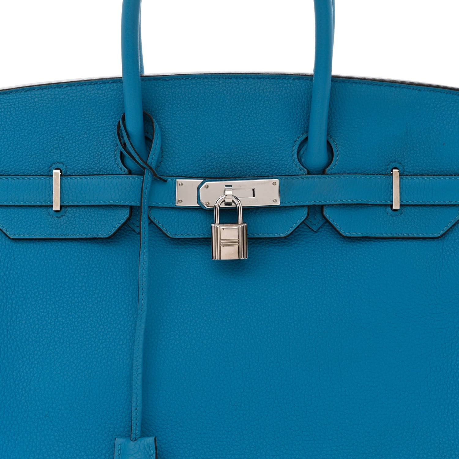 Hermes Togo Verso Birkin 35 Bleu Zanzibar Malachite 8 of 15