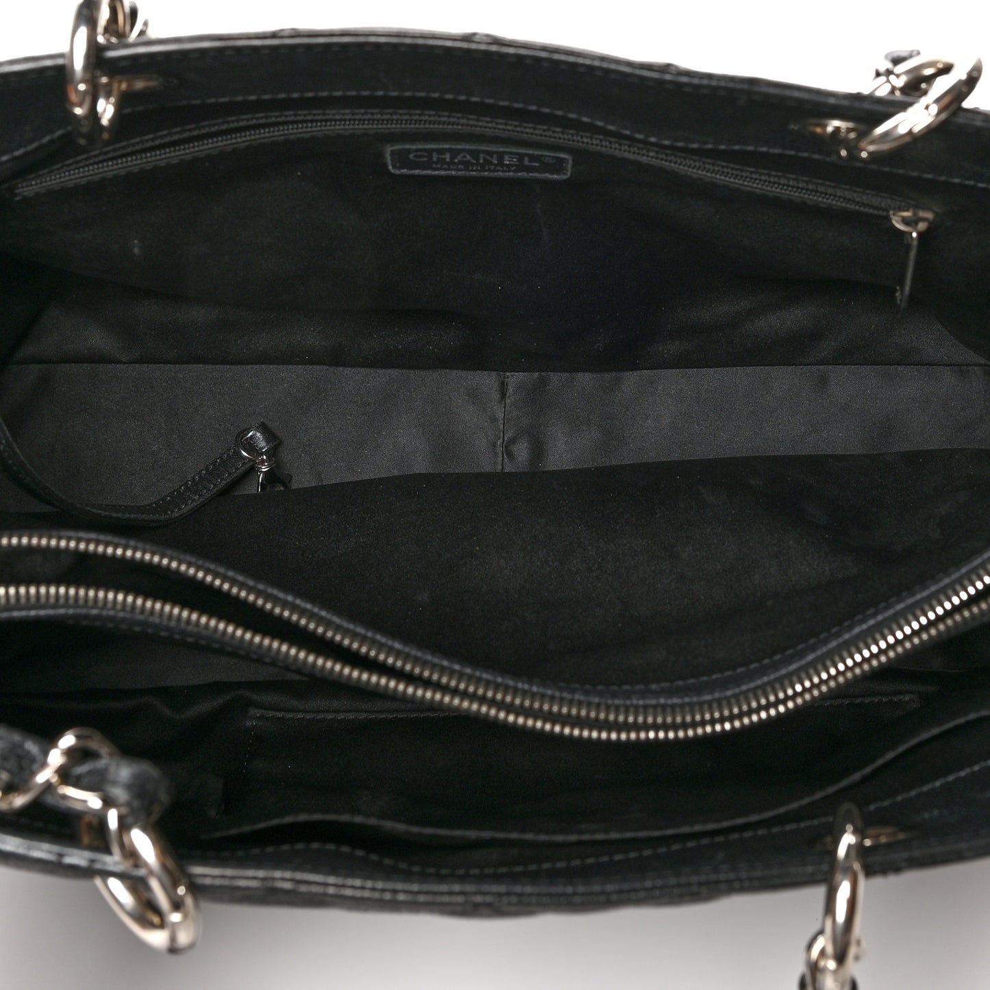 Caviar Quilted XL Grand Shopping Tote GST Black