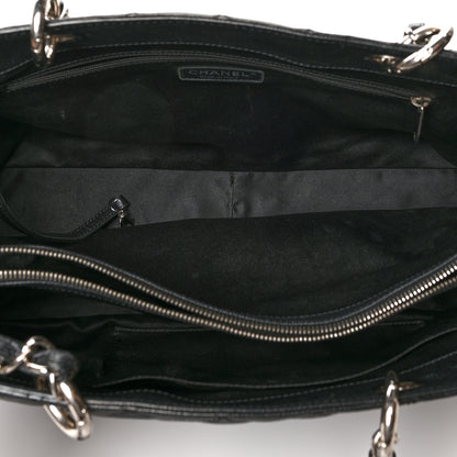 Chanel Caviar Quilted XL Grand Shopping Tote GST Black 5 of 12