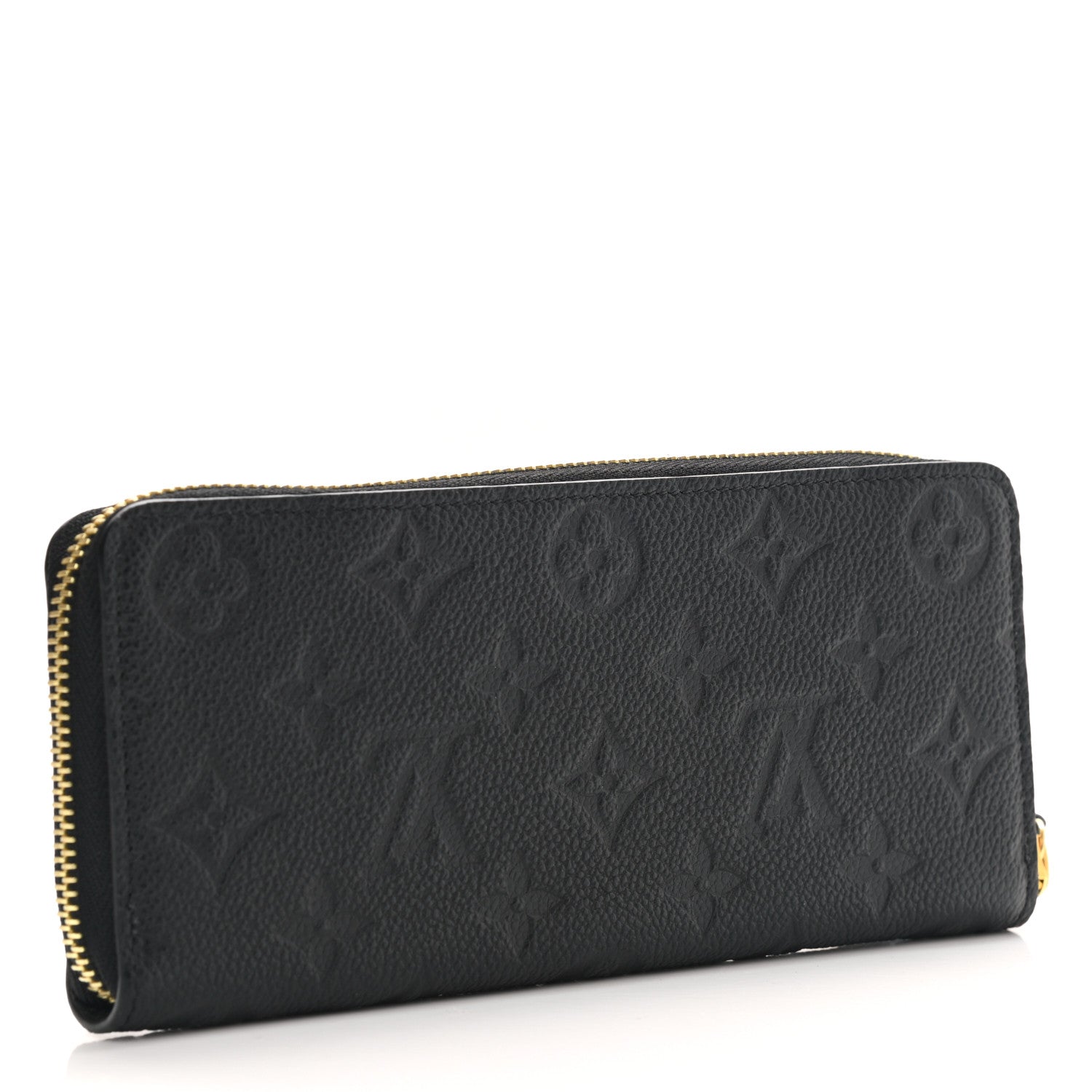 Louis Vuitton Empreinte Clemence Wallet Black 2 of 6