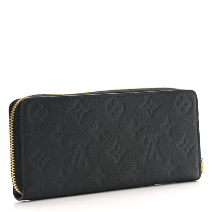 Louis Vuitton Empreinte Clemence Wallet Black 2 of 6