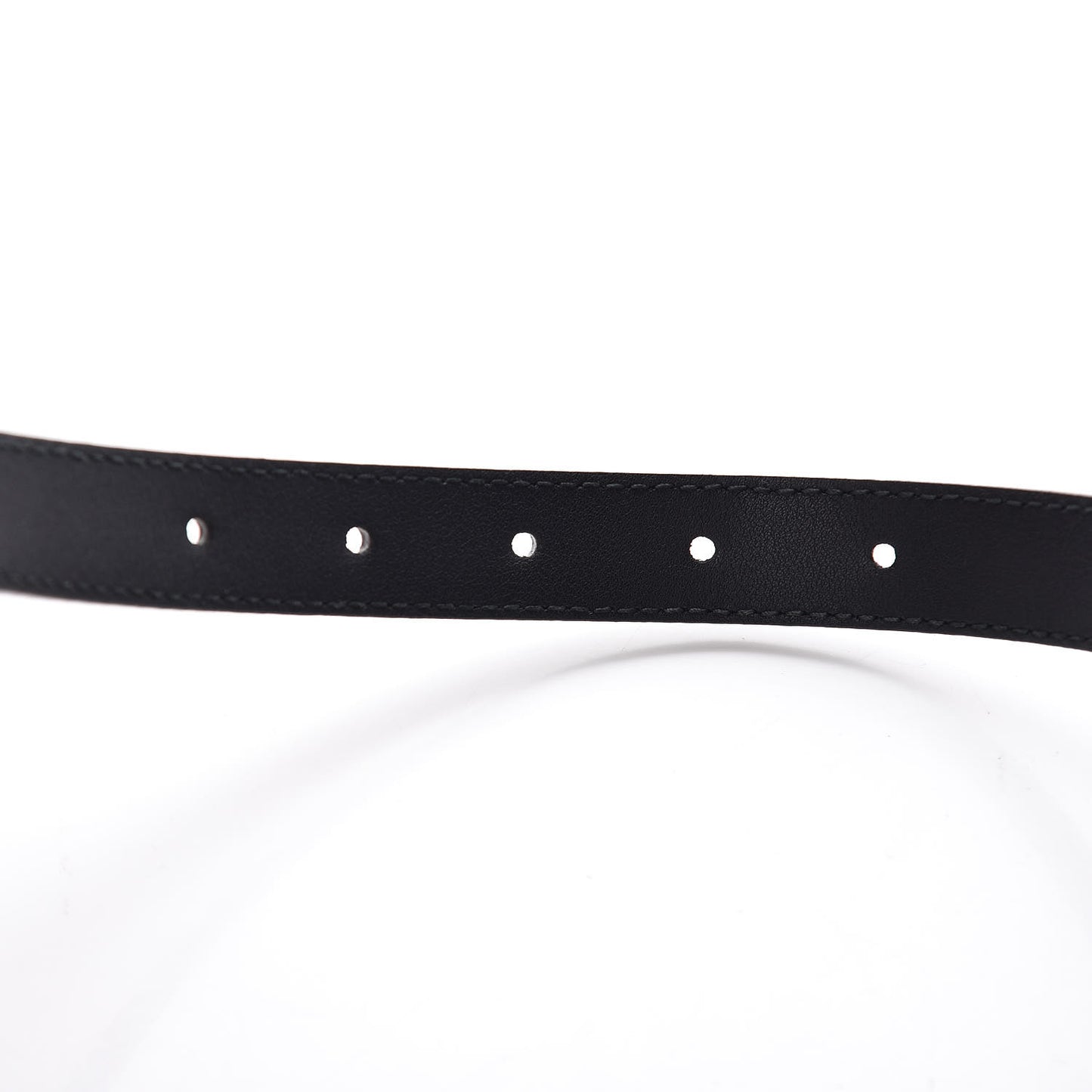 Calfskin Queen Margaret Bee Belt 85 34 Black