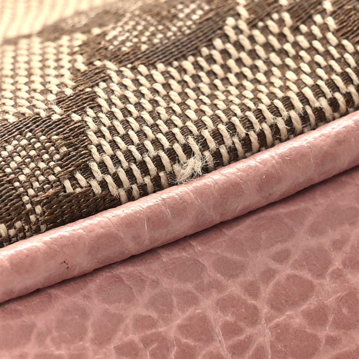 Monogram Mini Bree Messenger Bag Beige Soft Pink