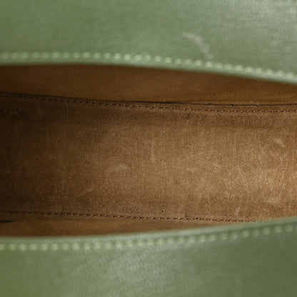 Loewe Satin Calfskin Jacquard Small Luna Bag Avocado Green 5 of 8