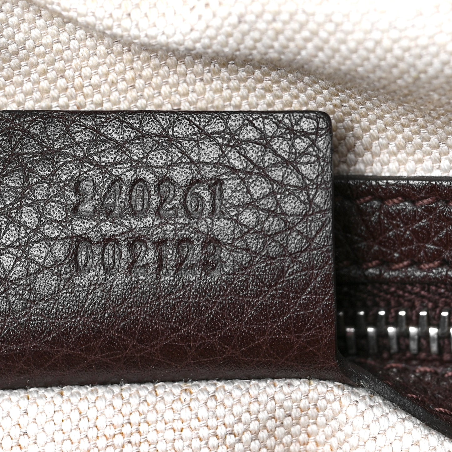 Monogram Medium Techno Horsebit Hobo Brown