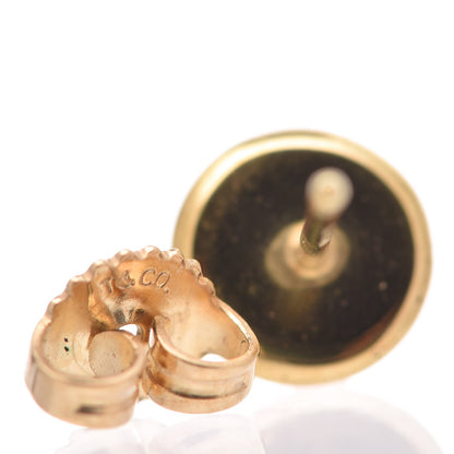 Tiffany 18K Yellow Gold Ruby Post Earrings 4 of 5