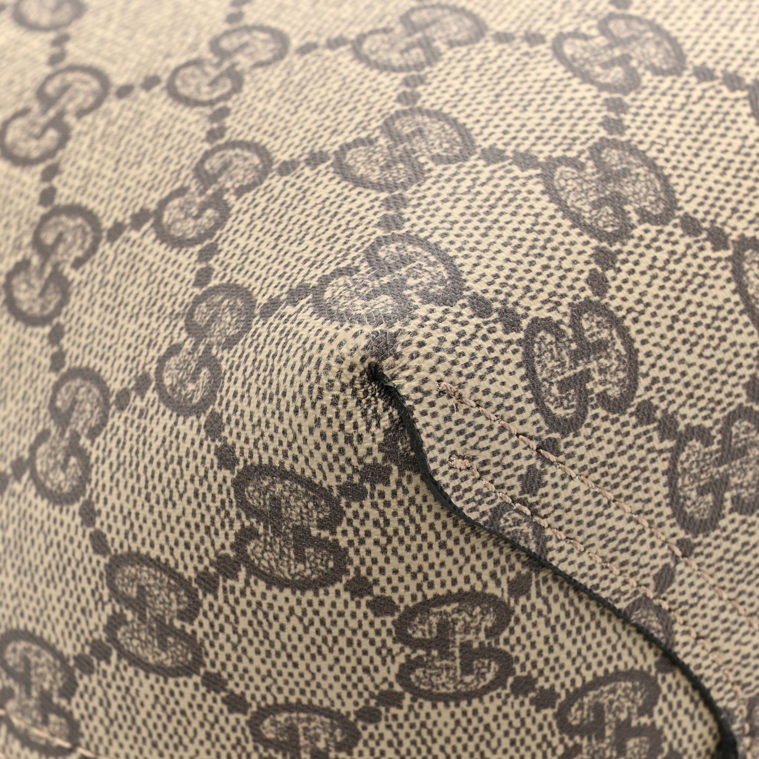 Gucci Calfskin GG Supreme Monogram Medium Reversible Tote Black 21 of 23