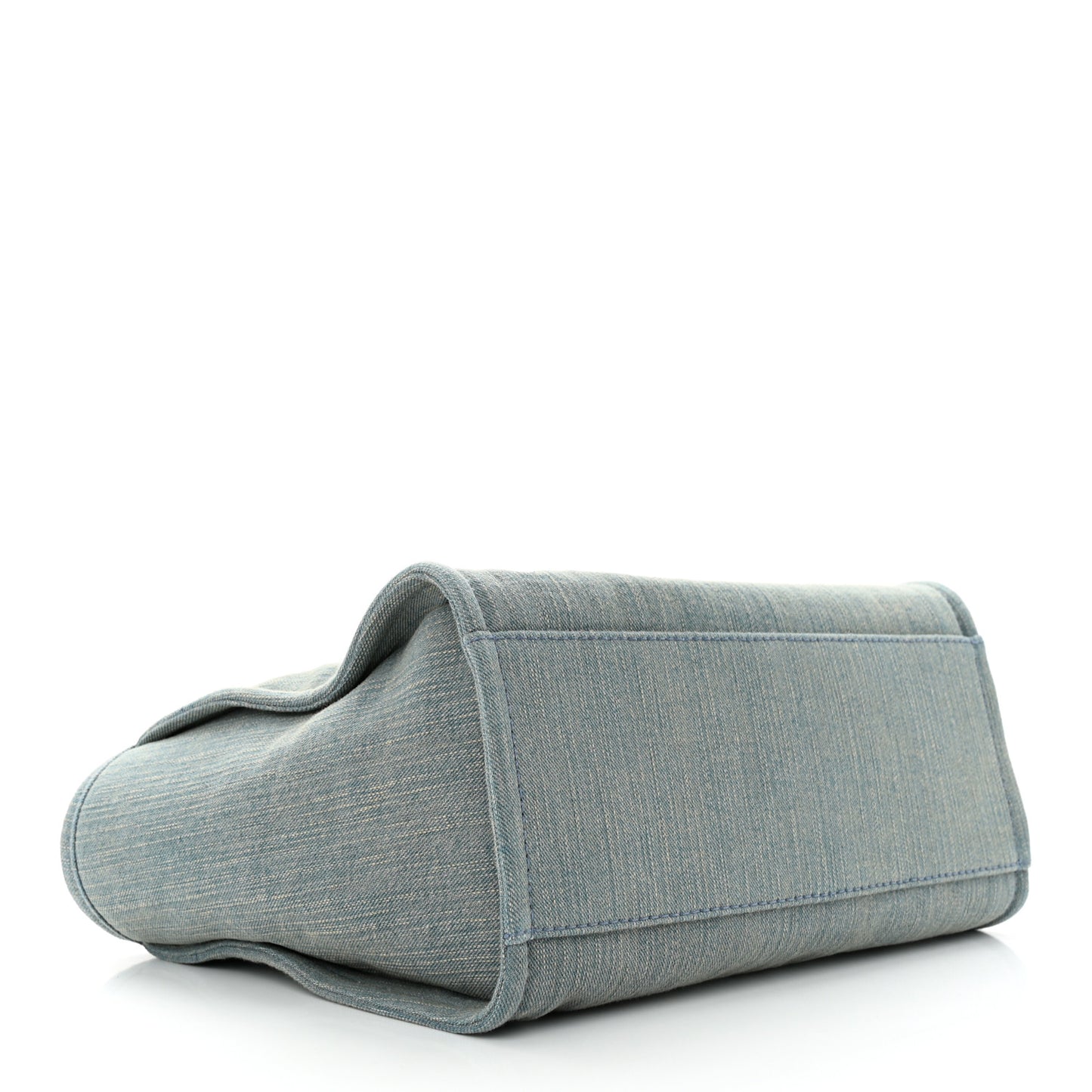 Denim Small Deauville Tote Light Blue