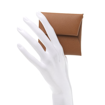 Hermes Epsom Bastia Coin Purse Gold 2 of 9