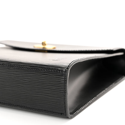 Louis Vuitton Epi Malesherbes Black 9 of 9