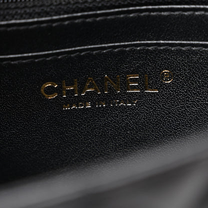 Chanel Lambskin Quilted Mini Rectangular Flap Black 6 of 12