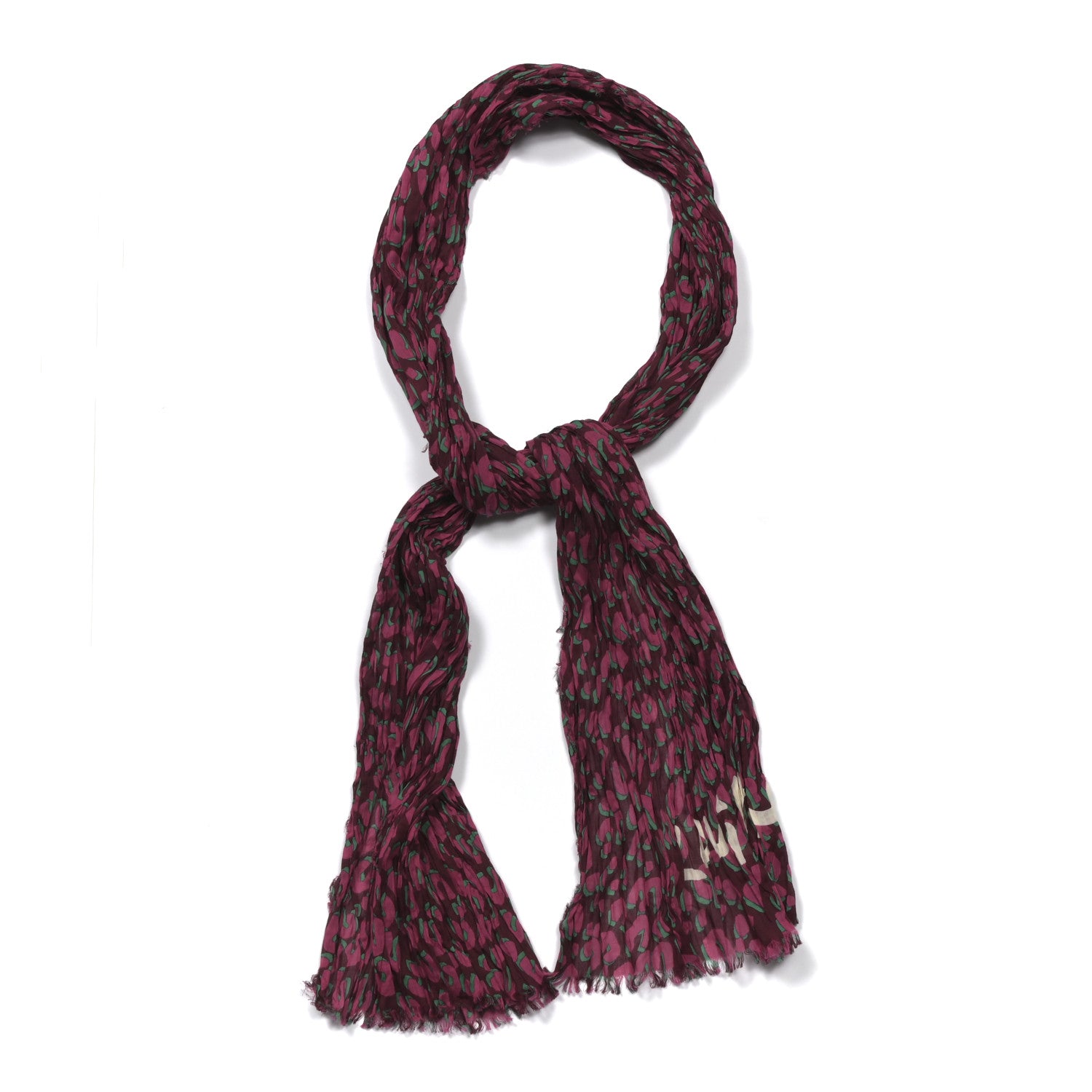 Louis Vuitton Cotton Leopard Stole 1 of 4