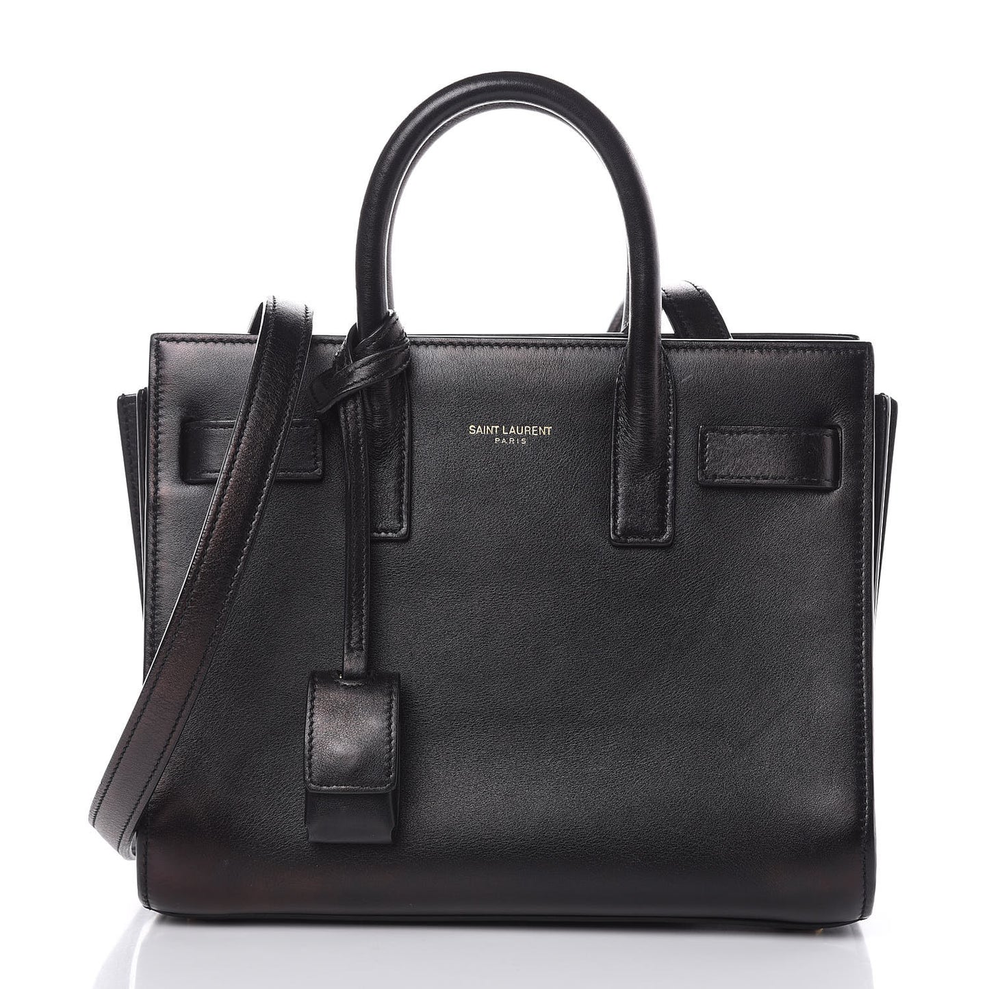 Calfskin Nano Sac de Jour Black