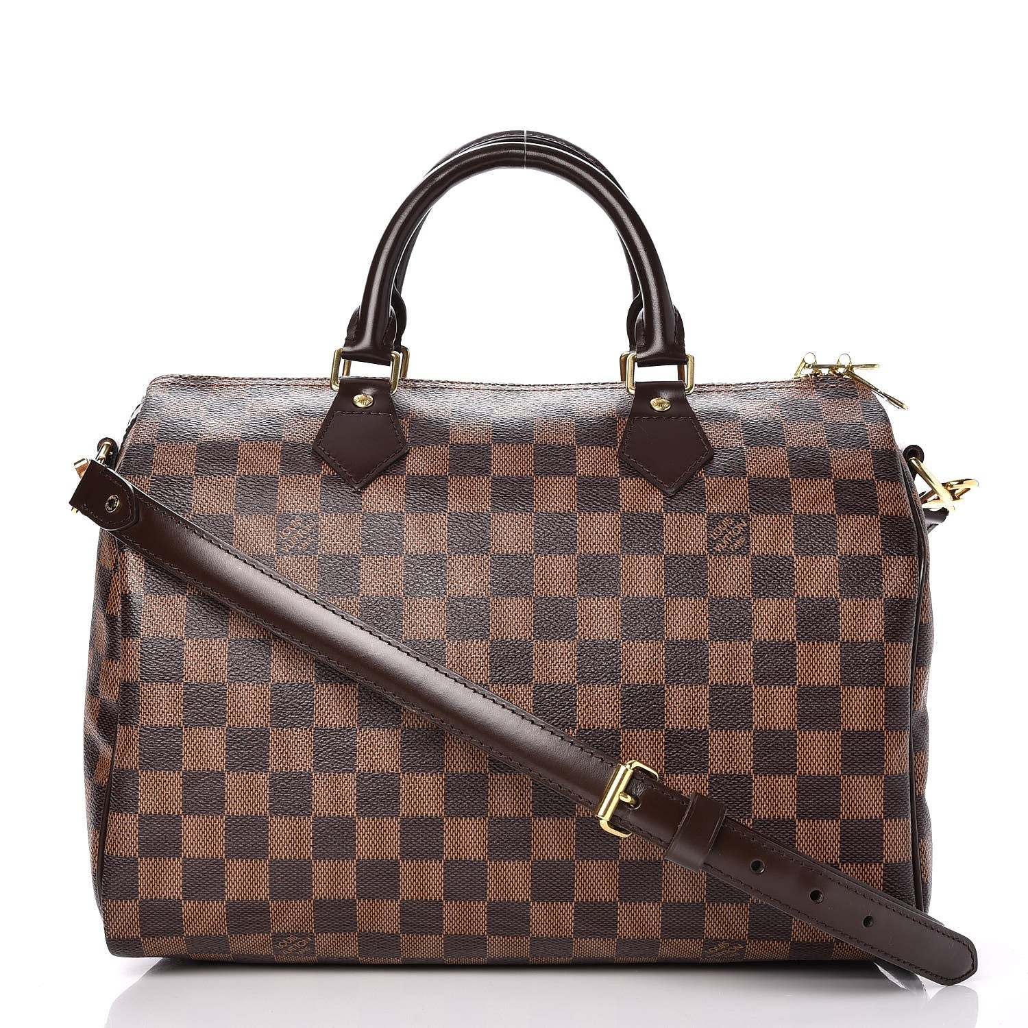 Louis Vuitton Damier Ebene Speedy Bandouliere 30 1 of 8
