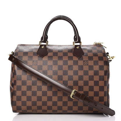 Louis Vuitton Damier Ebene Speedy Bandouliere 30 1 of 8