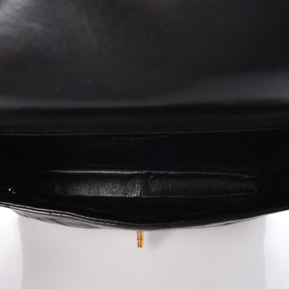 Chanel Lambskin Double Sided Jumbo Flap Black 5 of 8