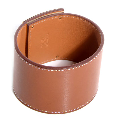 Hermes Natural Barenia Extreme Kelly Bracelet Large 3 of 8