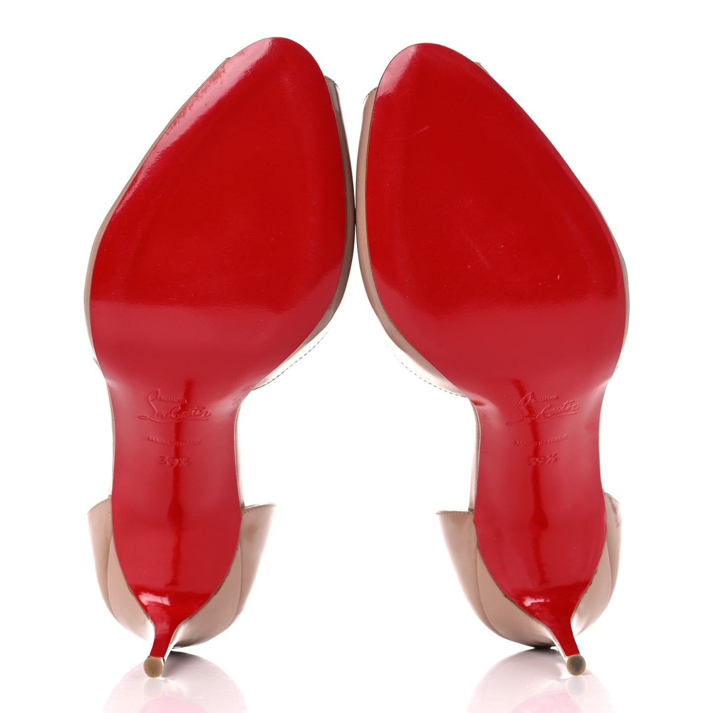 Patent D'Orsay Delico 100 Pumps 39.5 Nude