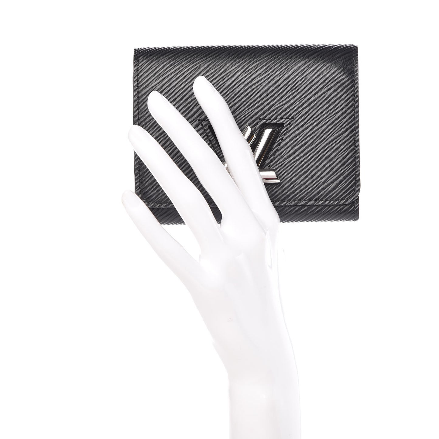 Epi Twist Compact Wallet Black