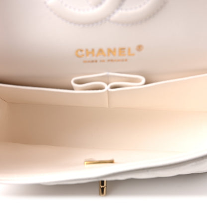 Chanel Caviar Quilted Small Double Flap White 5 of 10