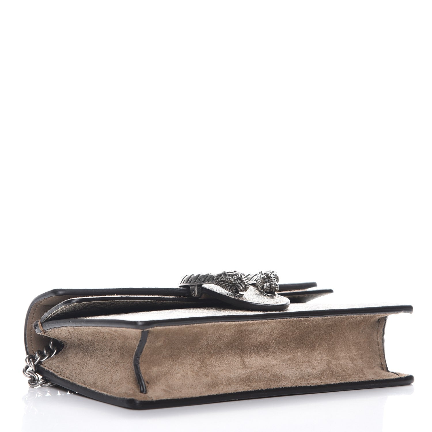 Gucci GG Supreme Monogram Super Mini Dionysus Shoulder Bag Taupe 5 of 11